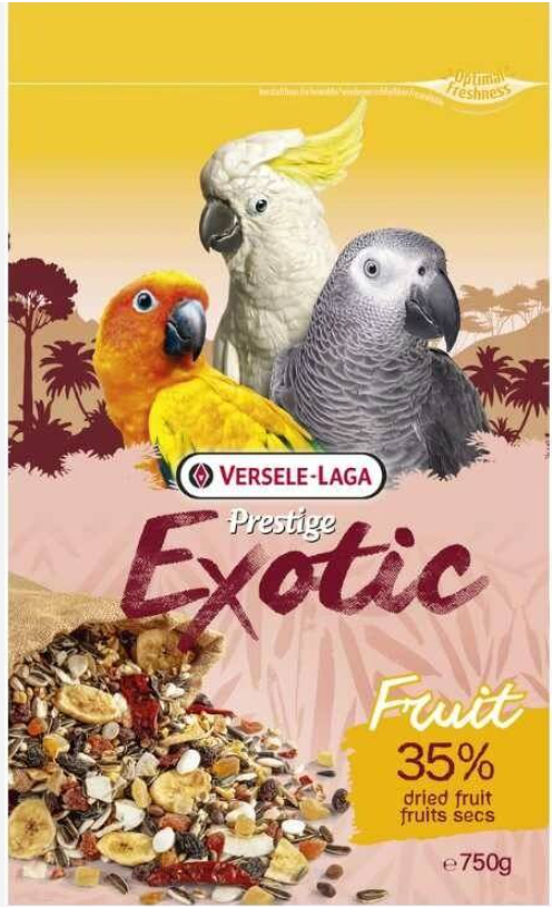421781-600gr. Parrot EXOTIC FRUIT MIX 600gr