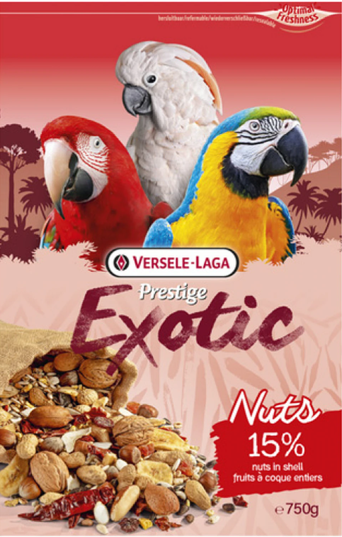 421782-750gr. Parrot EXOTIC NUTS MIX 750gr